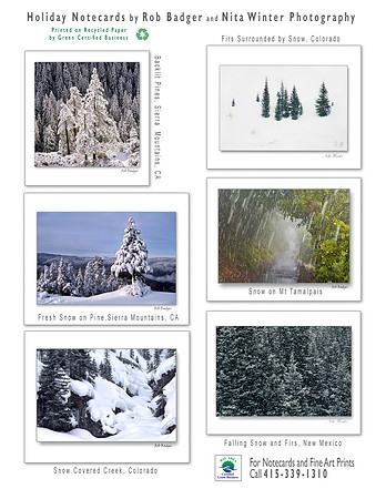 Sample page_holiday_cards_by WinterBadger Collection