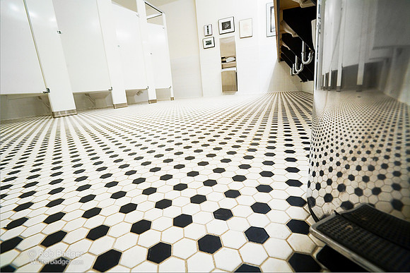 Men's Restroom in Fallon Nevada Art School_Rob Badger Travel Photography