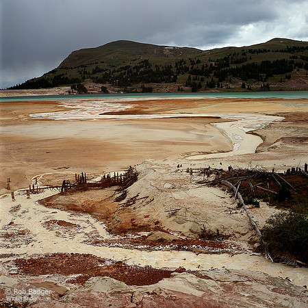 Tailings Pond, Climax Mine, White River National Forest, Colorado