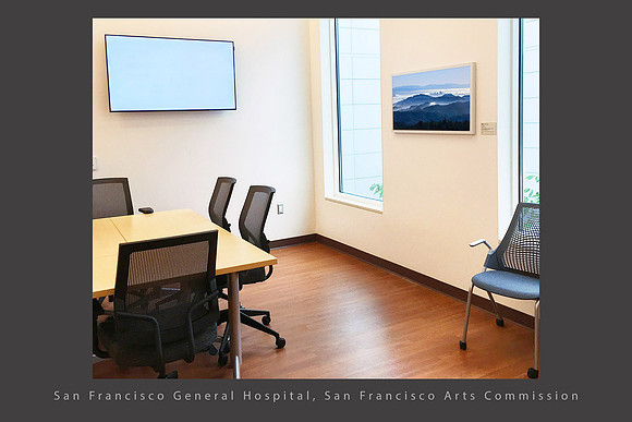 San Francisco General Hospital conference room healthcare art Rob Badger