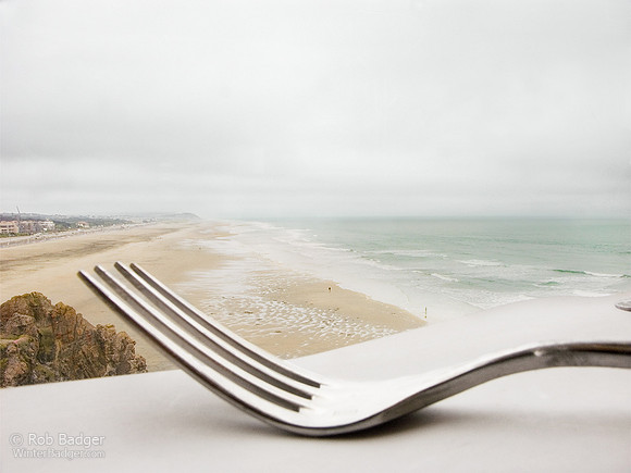 Breakfast at the Cliff House, San Francisco, California