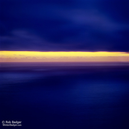 Sunset light and Fog over Pacific Ocean_Big Sur_California_Rob Badger