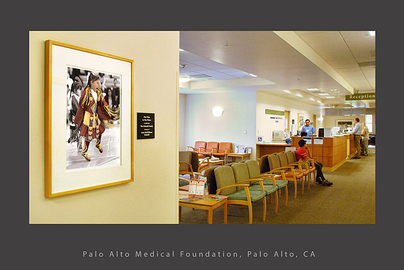Pow Wow_installation,  PAMF Palo Alto Medical Center